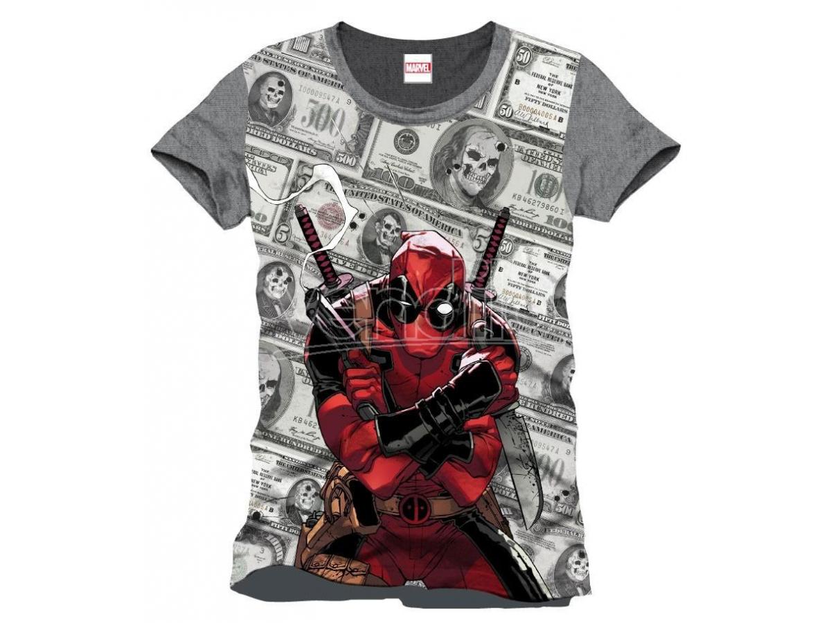 CODI Maglietta Deadpool T Shirt Bills Size L