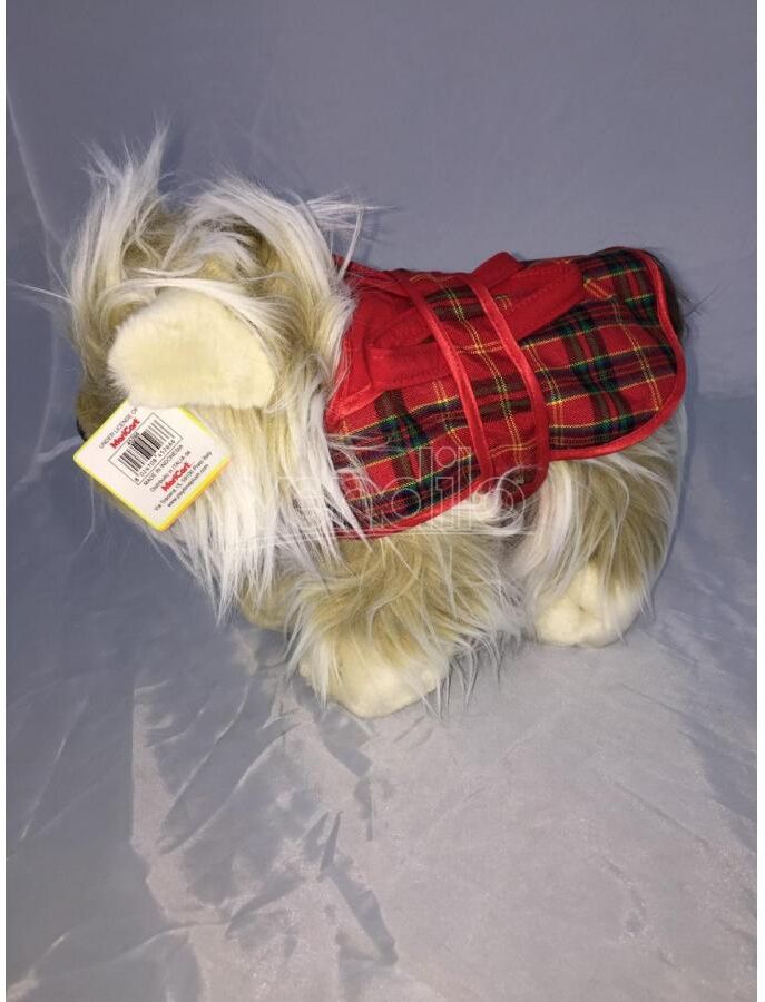 Maricart - Cane Vestito Scozzese Peluche 25cm Maricart - Cane Vestito Scozzese Peluche 25cm