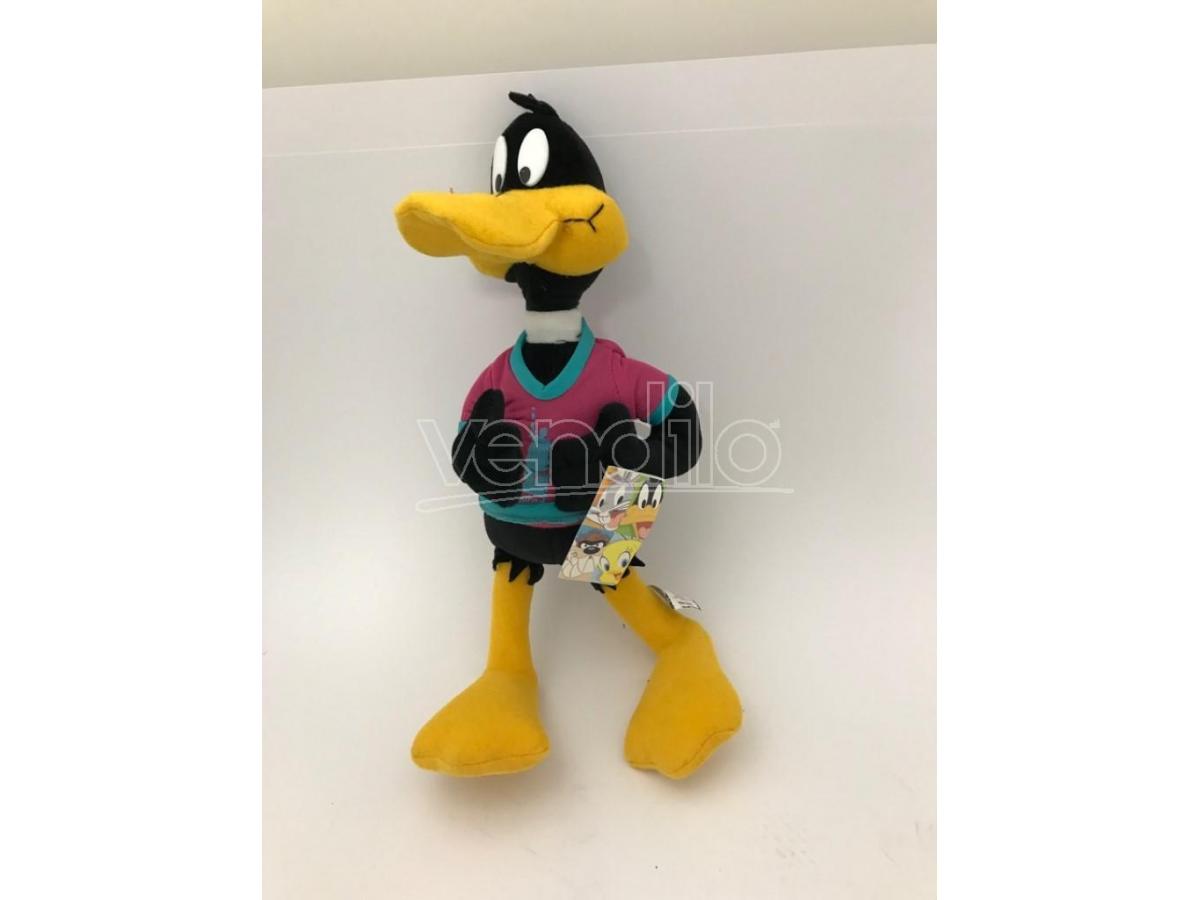 ALTRO Disney - Peluche Looney Tunes Duffy Duck Maglia Viola United States 30cm