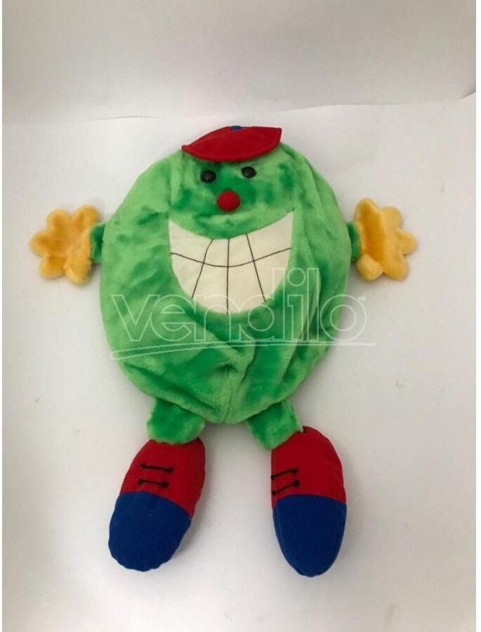 ALTRO Peluche Faccina Verde Gigante Con Apertura Nella Schiena 56 Cm ALTRO Peluche Faccina Verde Gigante Con Apertura Nella Schiena 56 Cm