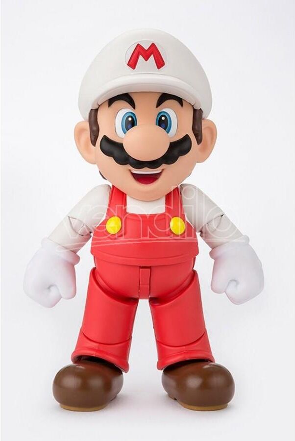 BANDAI Super Mario Fire Mario Figuarts Action Figure BANDAI Super Mario Fire Mario Figuarts Action Figure