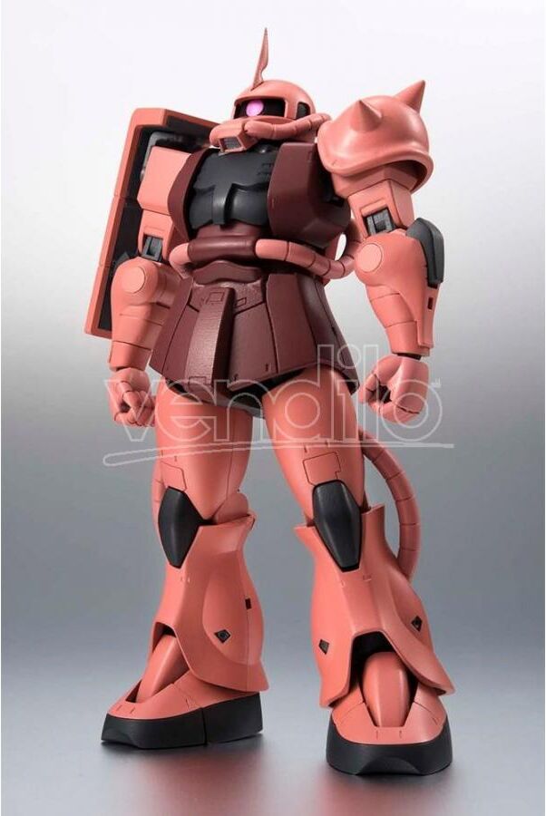 BANDAI Robot Spirits Zaku Ii Char Anime Ver Action Figure BANDAI Robot Spirits Zaku Ii Char Anime Ver Action Figure