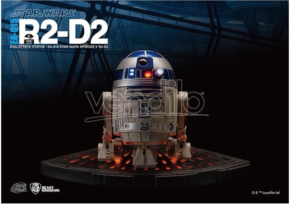 BEAST KINGDOM Sw Ep V Uova Attack R2-D2 Statua