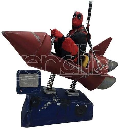 FACTORY ENTERTAINMENT Deadpool Rocket Ride Motion Statua FACTORY ENTERTAINMENT Deadpool Rocket Ride Motion Statua