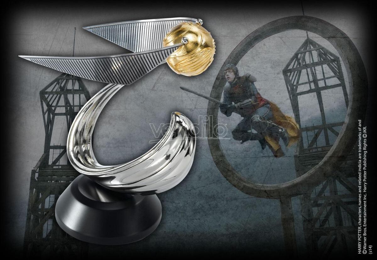 NOBLE COLLECTION Harry Potter Boccino D'Oro Placcato Oro E Argento NOBLE COLLECTION Harry Potter Boccino D'Oro Placcato Oro E Argento