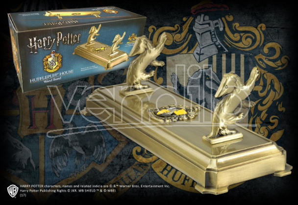 NOBLE COLLECTION Harry Potter Porta Bacchetta Con Stemma Tassorosso NOBLE COLLECTION Harry Potter Porta Bacchetta Con Stemma Tassorosso
