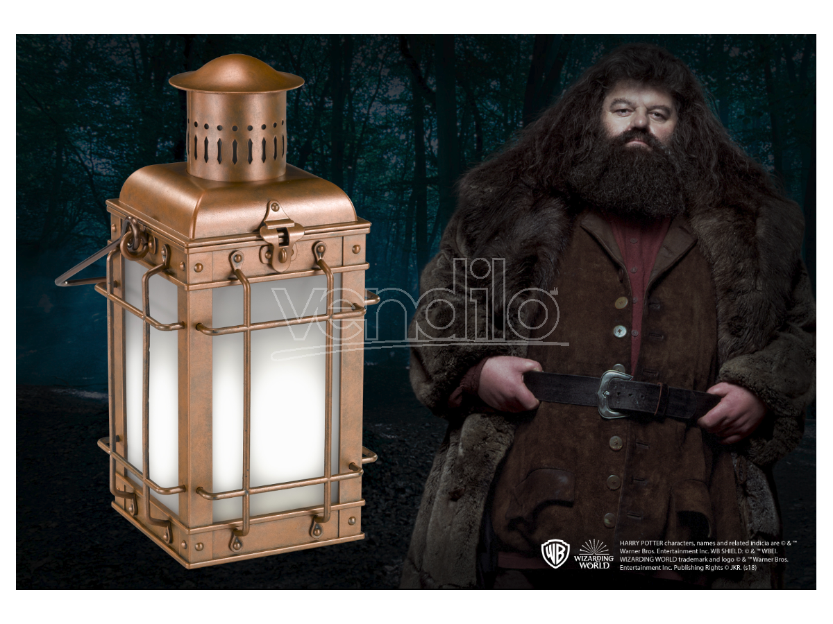 NOBLE COLLECTION Harry Potter Lanterna Rebus Hagrid Replica 35 Cm