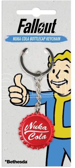 GAYA ENTERTAINMENT Fallout Nuka Cola Bottlecap Portachiavi GAYA ENTERTAINMENT Fallout Nuka Cola Bottlecap Portachiavi