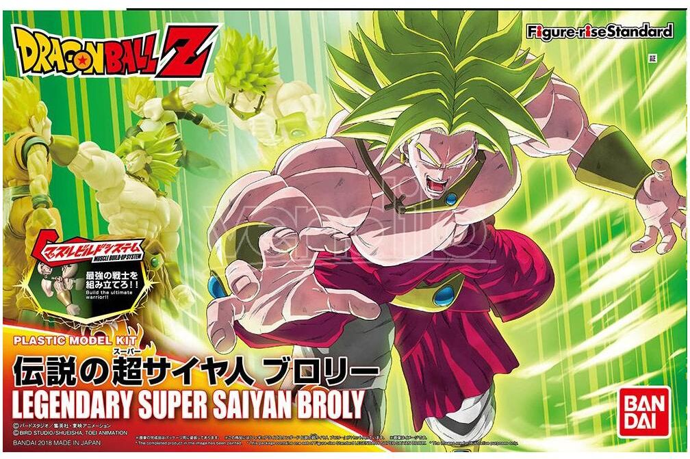 BANDAI Model Kit Figura Rise Leg Super Saiyan Broly Model Kit BANDAI Model Kit Figura Rise Leg Super Saiyan Broly Model Kit