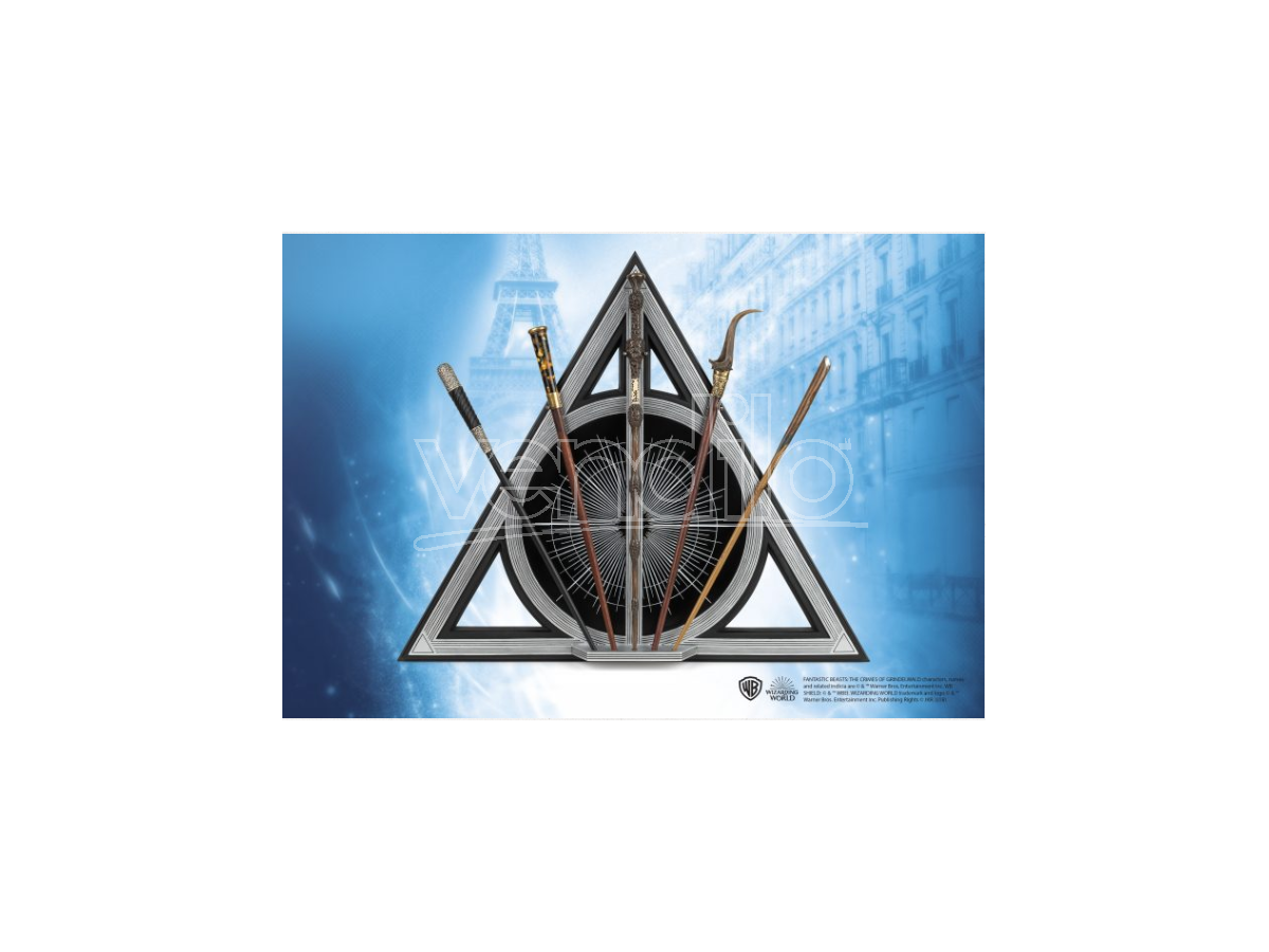 NOBLE COLLECTION Animali Fantastici Set Bacchette Crimini Grindelwald Bowtruckle NOBLE COLLECTION Animali Fantastici Set Bacchette Crimini Grindelwald Bowtruckle