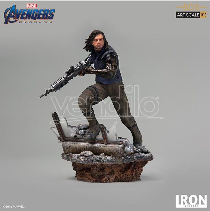 IRON STUDIO Avengers Endgame Winter Soldier Art St Statua IRON STUDIO Avengers Endgame Winter Soldier Art St Statua