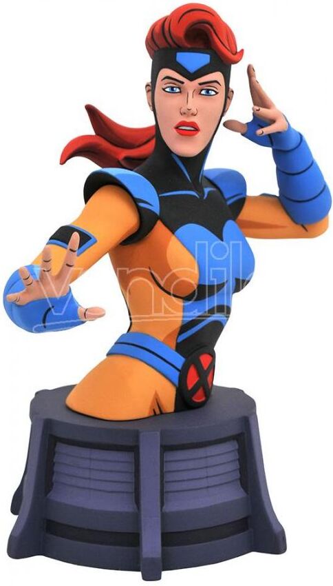 DIAMOND SELECT Marvel Comic Animated Jean Grey Busto Bustoo DIAMOND SELECT Marvel Comic Animated Jean Grey Busto Bustoo