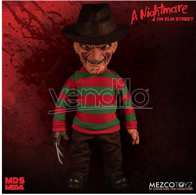 MEZCO TOYS Freddy Krueger Mega Scale Talking Action Figure MEZCO TOYS Freddy Krueger Mega Scale Talking Action Figure