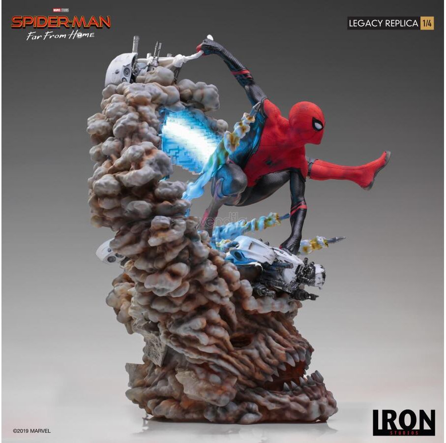 IRON STUDIO Spider-Man Far From Home Legacy 1/4 Rep Statua