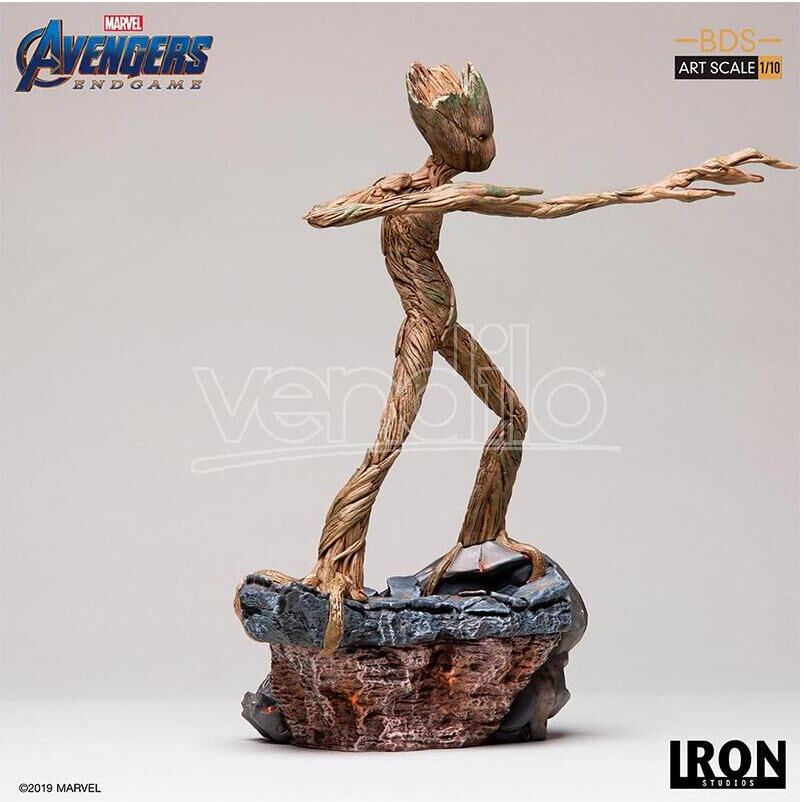IRON STUDIO Avengers Endgame Groot Bds Art Statua IRON STUDIO Avengers Endgame Groot Bds Art Statua