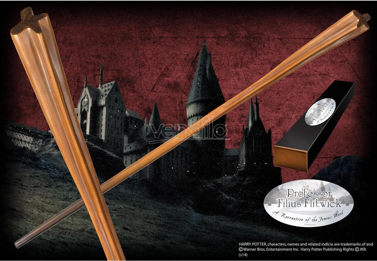 NOBLE COLLECTION Harry Potter Bacchetta Magica Filius Flitwick Character NOBLE COLLECTION Harry Potter Bacchetta Magica Filius Flitwick Character