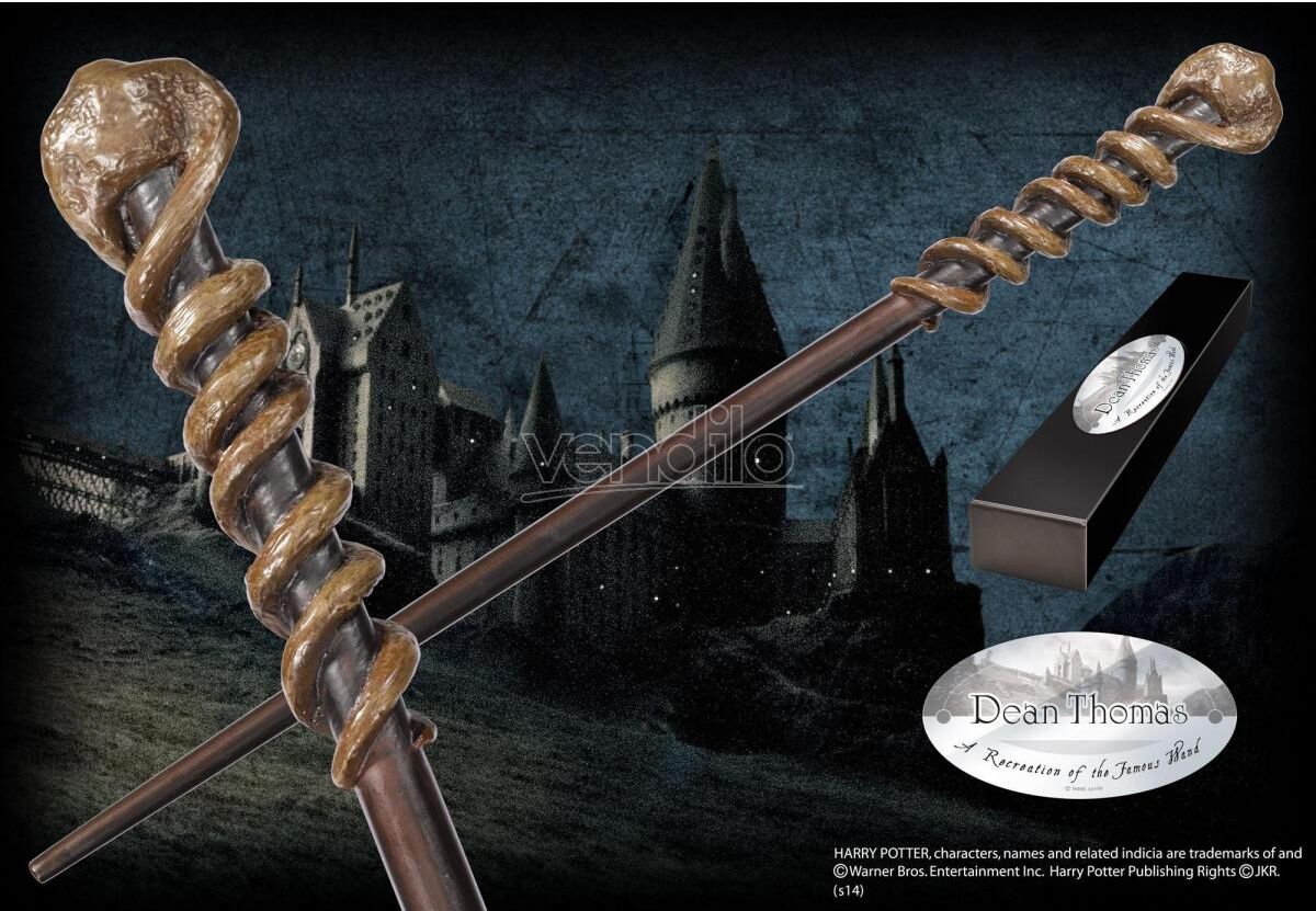 NOBLE COLLECTION Harry Potter Bacchetta Magica Dean Thomas Character NOBLE COLLECTION Harry Potter Bacchetta Magica Dean Thomas Character