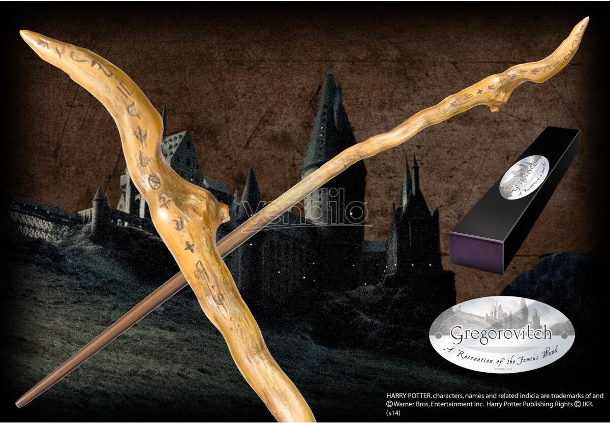 NOBLE COLLECTION Harry Potter Bacchetta Magica Gregorovitch Character