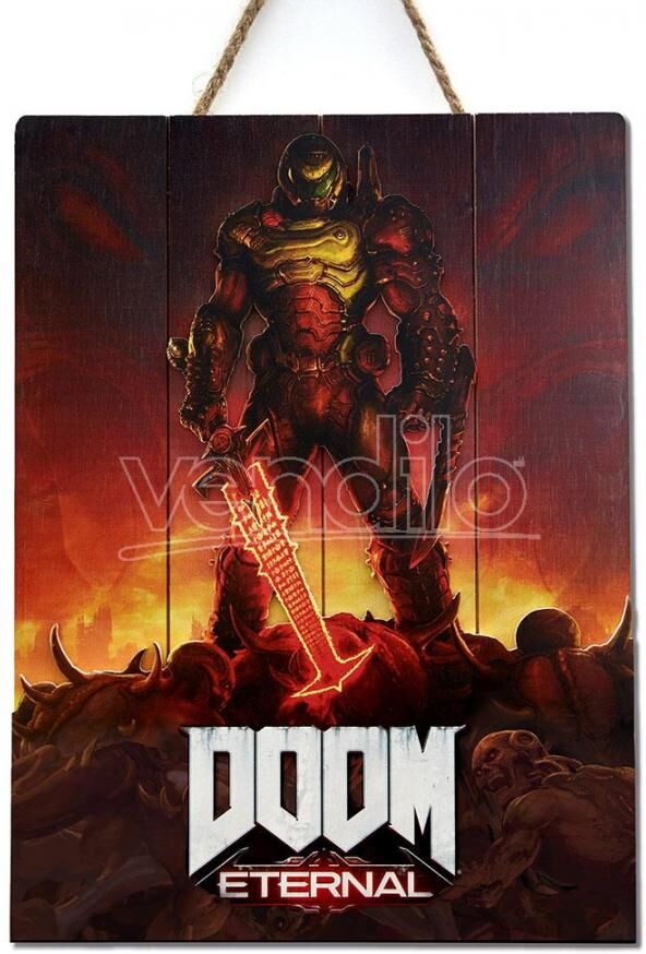 DOCTOR COLLECTOR Doctor Da Collezionedoom Eternal In Legno Poster Poster DOCTOR COLLECTOR Doctor Da Collezionedoom Eternal In Legno Poster Poster