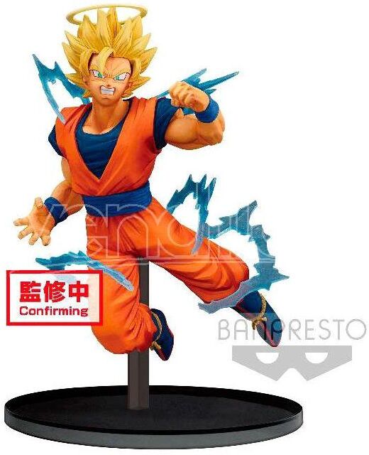 BANPRESTO Dragon Ball Z Statua Dokkan Battle Super Saiyan 2 Goku Angelo 15cm BANPRESTO Dragon Ball Z Statua Dokkan Battle Super Saiyan 2 Goku Angelo 15cm