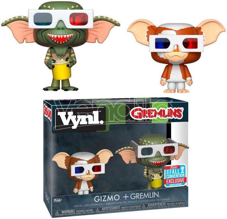 FUNKO Vynl Figures Gremlins Gizmo & Gremlin Esclusiva FUNKO Vynl Figures Gremlins Gizmo & Gremlin Esclusiva