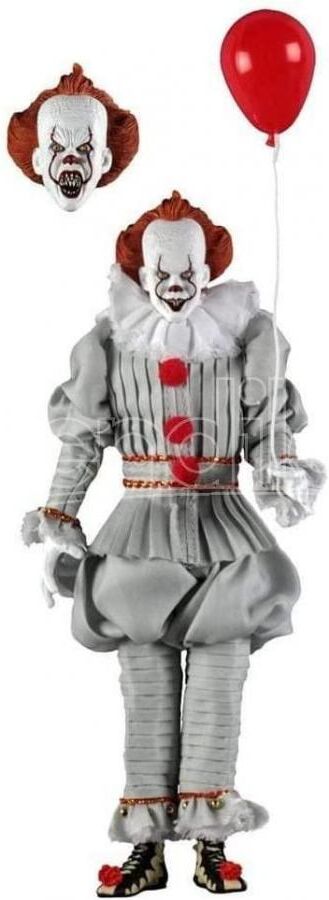 NECA It Film Stephen King Del 2017 Retro Statua Pennywise Figura 20 Cm NECA It Film Stephen King Del 2017 Retro Statua Pennywise Figura 20 Cm