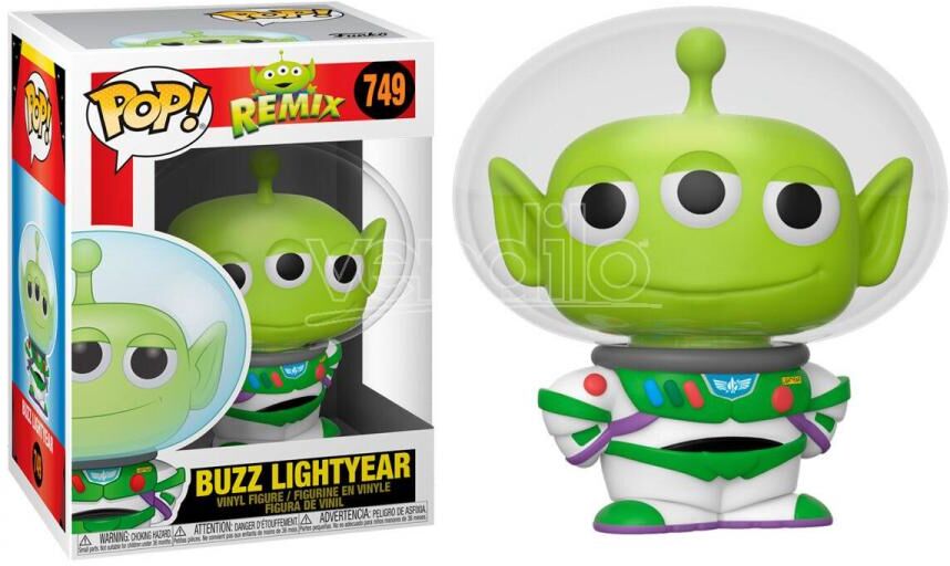 FUNKO Pop Figura Disney Pixar Alien As Buzz