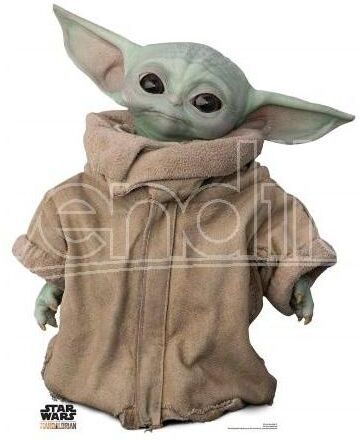 STAR Sw Child Baby Yoda Album Per Carte Cutout Sagomato Lifesize