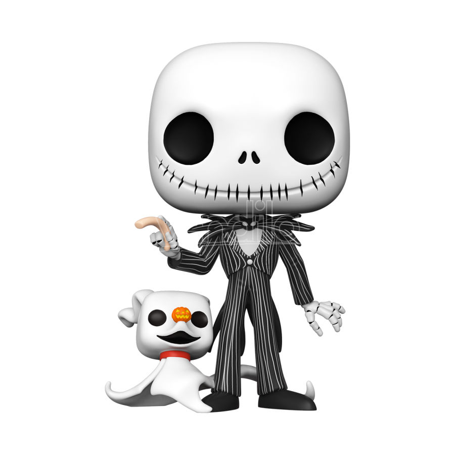 FUNKO Nightmare Before Christmas Disney  Pop Vinile Figura Jack Con Zero 25 Cm FUNKO Nightmare Before Christmas Disney  Pop Vinile Figura Jack Con Zero 25 Cm