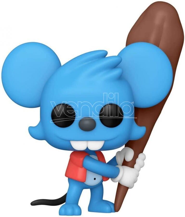 FUNKO The Simpsons  Pop Animazione Vinile Figura Itchy 9 Cm FUNKO The Simpsons  Pop Animazione Vinile Figura Itchy 9 Cm