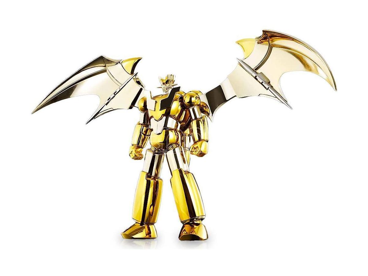 BANDAI Mazinger Figura Shin Mazinger Z Versione Oro 15 Cm Soul Of Chogokin