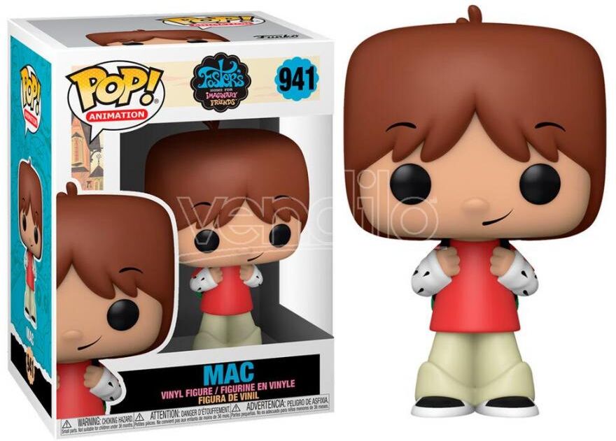 FUNKO Pop Figura Fosters Home Mac FUNKO Pop Figura Fosters Home Mac