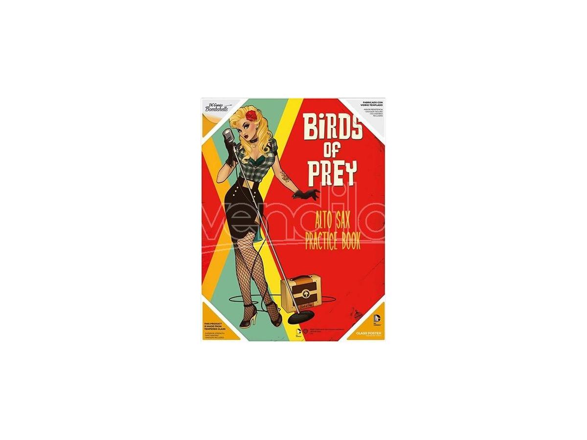 SD TOYS Poster Dc Bombshells Birds Of Prey Glass Poster