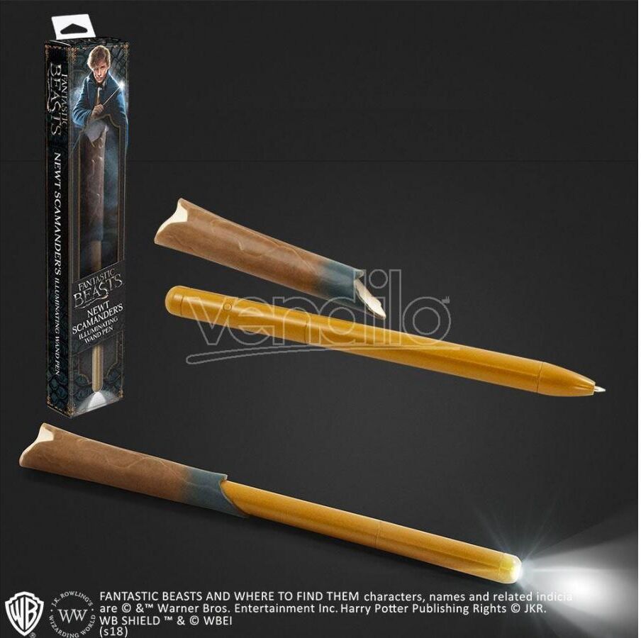 NOBLE COLLECTION Animali Fantastici Penna A Bacchetta Illuminata 23 Cm NOBLE COLLECTION Animali Fantastici Penna A Bacchetta Illuminata 23 Cm