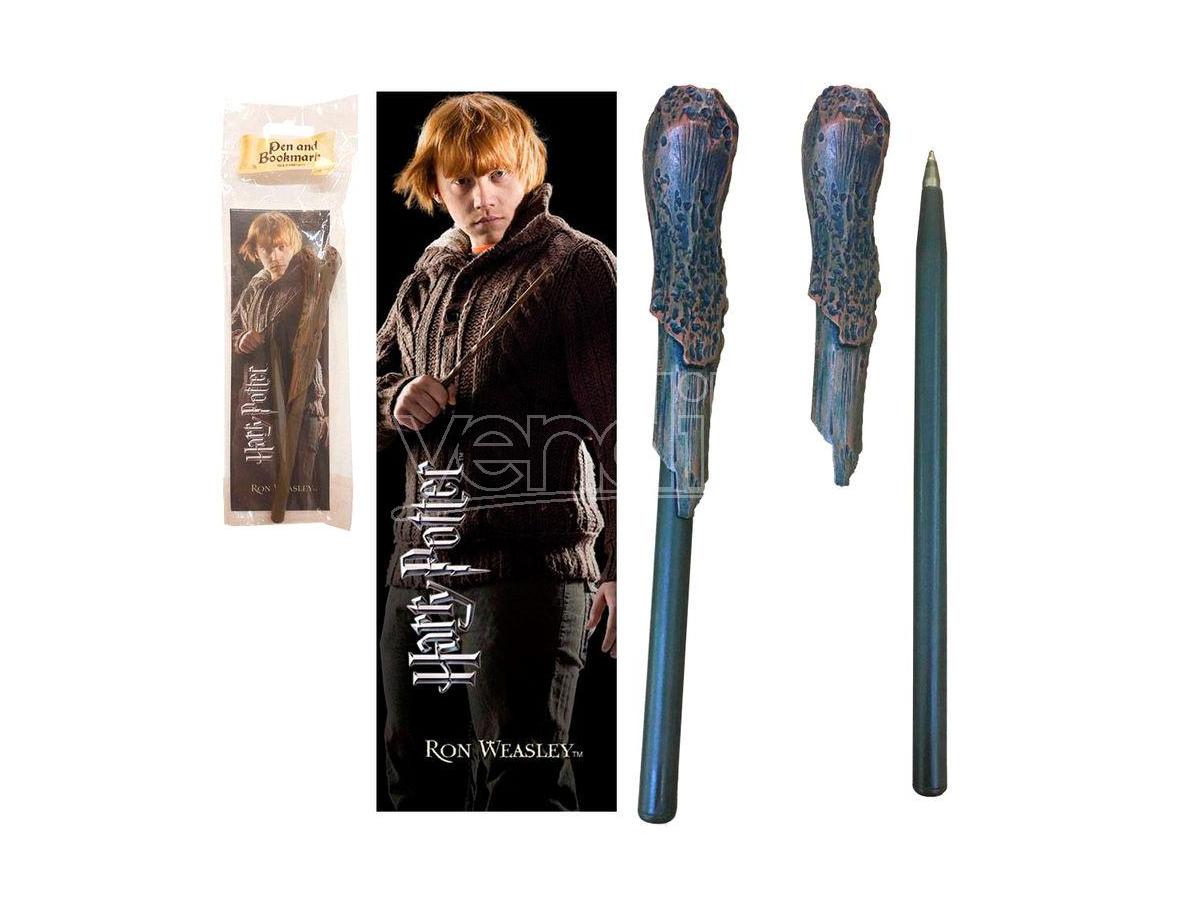 NOBLE COLLECTION Harry Potter Ron Weasley Wand Pend E Segnalibro