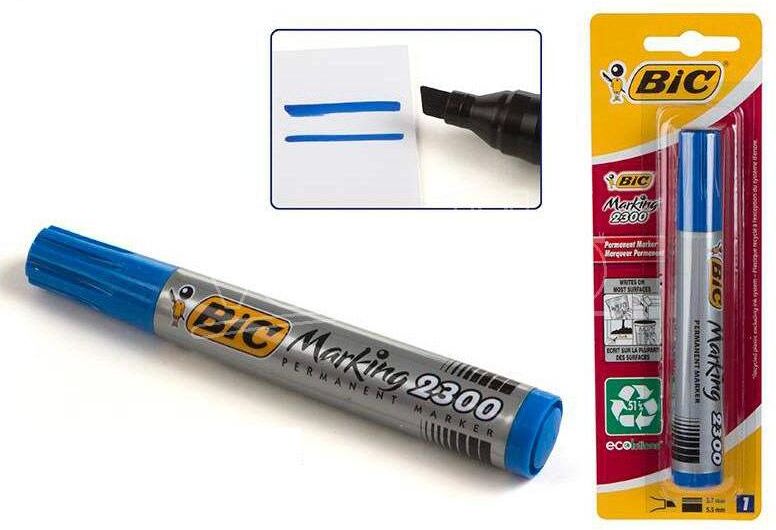 BIC Permanent Blue Marker 2300 BIC Permanent Blue Marker 2300