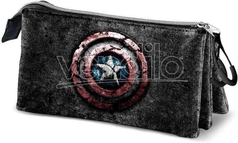 KARACTERMANIA Marvel Captain America Astuccio Triplo KARACTERMANIA Marvel Captain America Astuccio Triplo