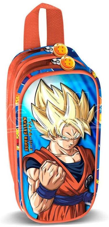 KARACTERMANIA Dragon Ball Super Saiyan 3d Double Astuccio KARACTERMANIA Dragon Ball Super Saiyan 3d Double Astuccio