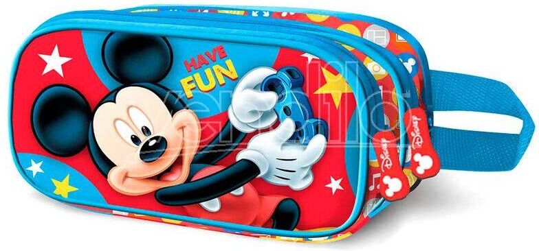 KARACTERMANIA Disney Mickey 3d Double Astuccio KARACTERMANIA Disney Mickey 3d Double Astuccio