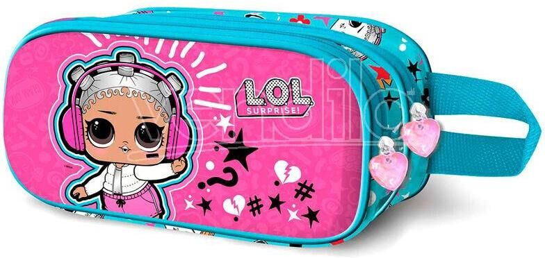 KARACTERMANIA Lol Surprise Beats 3d Double Astuccio KARACTERMANIA Lol Surprise Beats 3d Double Astuccio