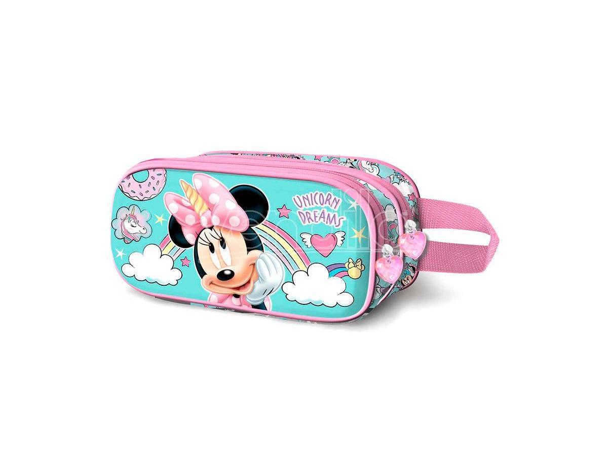 KARACTERMANIA Disney Minnie Unicorn 3d Double Astuccio KARACTERMANIA Disney Minnie Unicorn 3d Double Astuccio