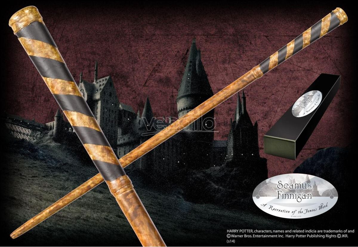 NOBLE COLLECTION Harry Potter Bacchetta Magica Seamus Finnigan Character