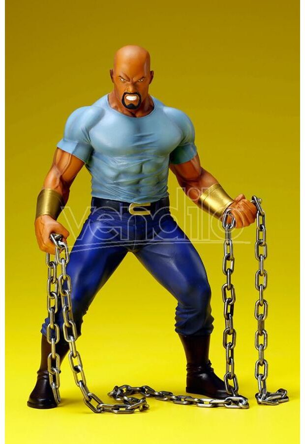 KOTOBUKIYA Marvel The Defenders Luke Cage Artfx 1:10 Pvc Figura