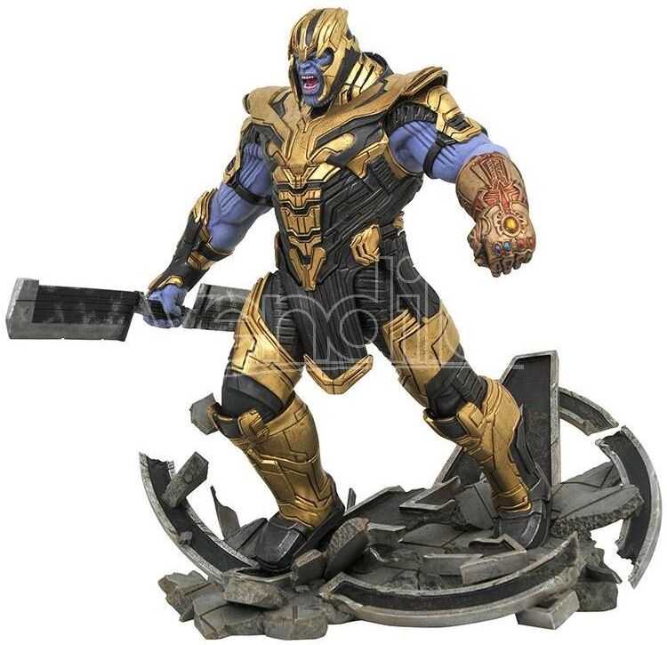 DIAMOND SELECT Marvel Milest Avengers 4 Armored Thanos Statua DIAMOND SELECT Marvel Milest Avengers 4 Armored Thanos Statua
