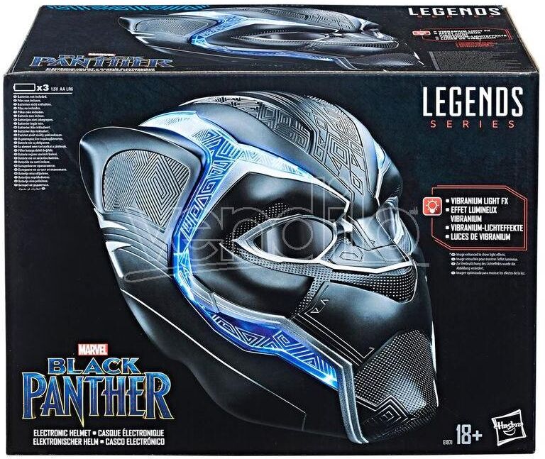 Hasbro Black Panther Marvel Legends Maschera Elettronica Di Black Panther Con Luci