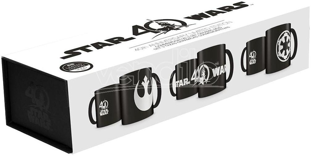 SD TOYS Sw 40th Anniversary Deluxe Tazza Set SD TOYS Sw 40th Anniversary Deluxe Tazza Set