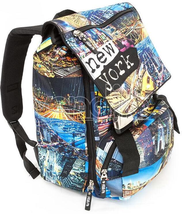 SPIRIT New York Zaino Con Flap 40cm SPIRIT New York Zaino Con Flap 40cm