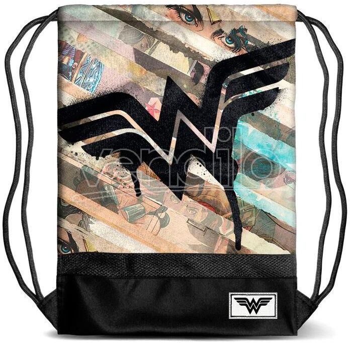 KARACTERMANIA Dc Comics Wonder Woman Collage Borsa Palestra 48cm