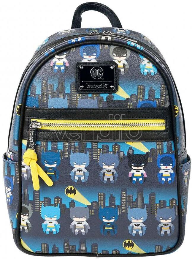 LOUNGEFLY Dc Comics Batman Chibi Zaino 27cm LOUNGEFLY Dc Comics Batman Chibi Zaino 27cm