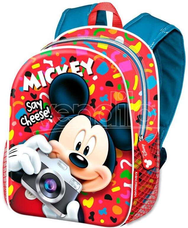 KARACTERMANIA Disney Mickey Say Cheese Zaino 40cm KARACTERMANIA Disney Mickey Say Cheese Zaino 40cm
